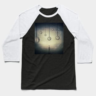 Time Perception Baseball T-Shirt